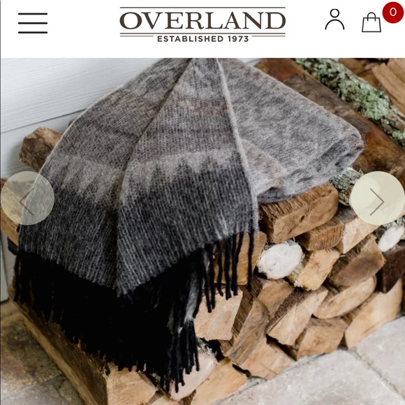 overland Other - Overland alpaca wool-blend throw blanket